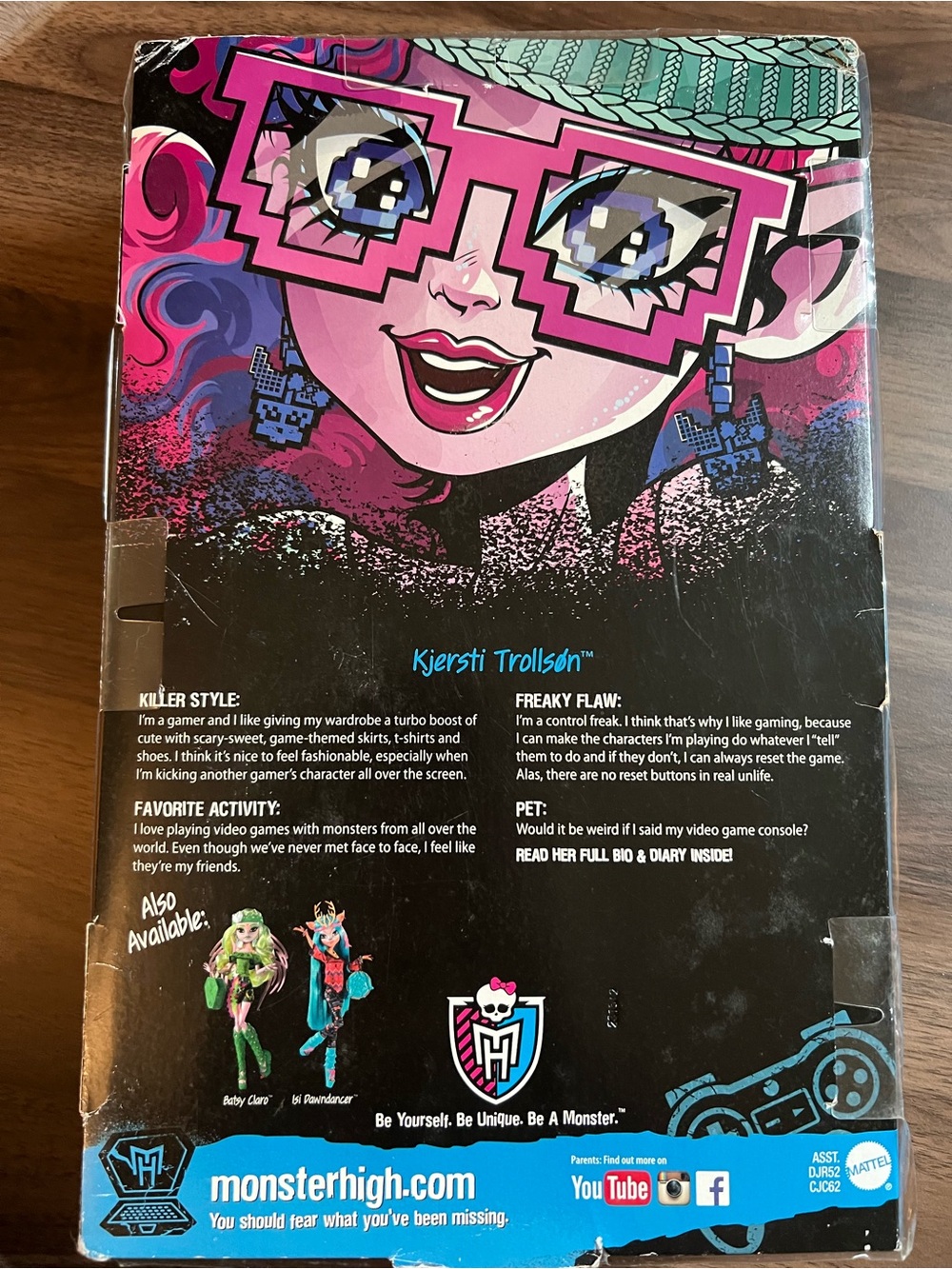 Monster High brand-boo students Kjersti Trollson Doll - Picture 2 of 2